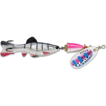 Вращающаяся блесна BLUE FOX Vibrax Chaser 16 г с силиконовой рыбкой, RT